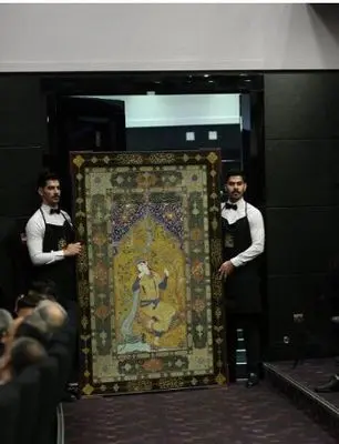 Safavid-Era Carpet Fetches About $1.2 Million at Iran’s National Auction