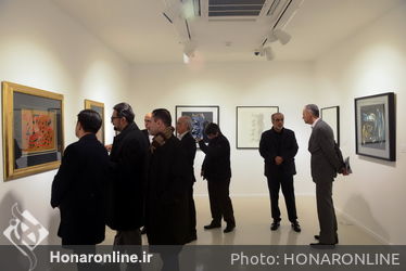 نمایشگاه آثار "سید محمد احصایی" در گالری بوم
