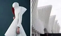 وقتی لباس، قالب معماری به خود می‌گیرد / عکس