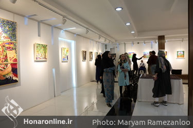 هفتمین نمایشگاه آثار نقاشی سمانه احسانی‌نیا