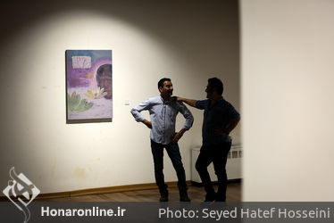  نمایشگاه نقاشی مرضیه میرجعفری در گالری آس