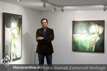 نمایشگاه نقاشی افروز هوشنگ با عنوان "مغاک" در گالری مژده 