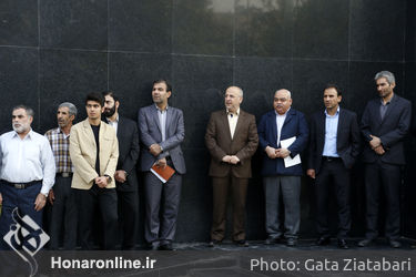 مراسم افتتاحیه دومین نمایشگاه لباس عاشورایی در تالار وحدت 