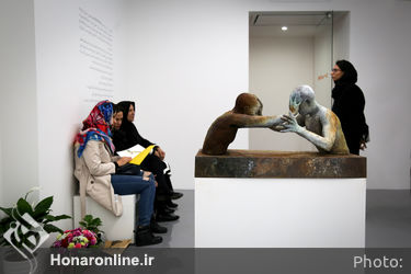 افتتاحیه نمایشگاه مجسمه‌ها سپیده نوری در گالری اعتماد