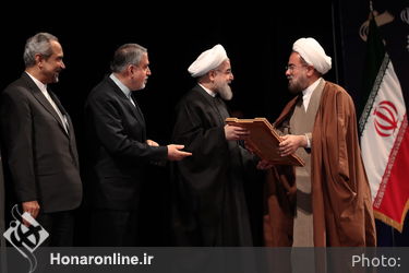 تقدیر رئیس جمهور از برگزیدگان جایزه کتاب سال