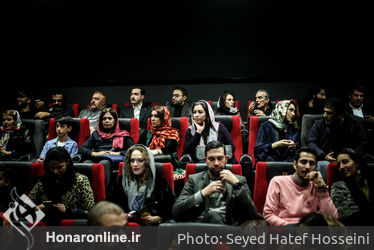 مراسم رونمایی سریال "رقص روی شیشه" در پردیس سینمایی کوروش