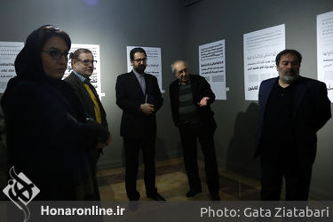 بازدید معاون هنری وزارت فرهنگ و ارشاد اسلامی از نمایشگاه سرو نقره ای