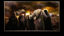 Art Bureau unveils painting of Iranian soldier Mohsen Hojaji 