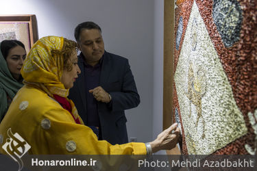  نمایشگاه آثار پروین امیرقلی در گالری اعتماد