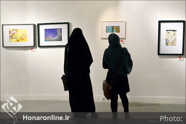 نمایشگاه هفته تصویرگری در خانه هنرمندان ایران