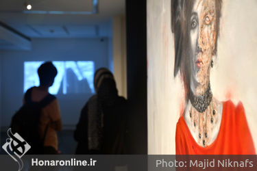 نمایشگاه آثار نقاشی سعید امکانی در گالری ثالث
