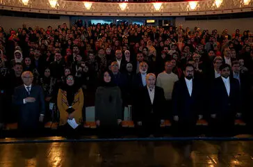 مراسم اختتامیه هشتمین جشنواره بین‌المللی مد و لباس فجر در تالار وحدت