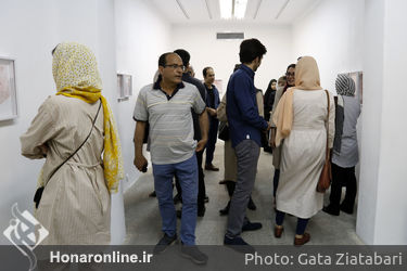 نمایشگاه آثار داریوش حسینی  در گالری امکان 