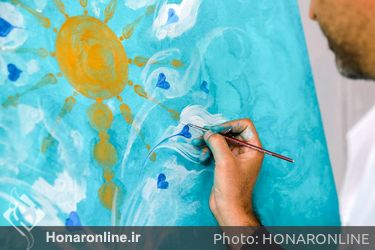 کارگاه هنری «آبروی ری» در حرم مطهر حضرت عبدالعظیم(ع)