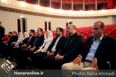 دیدار وزیر فرهنگ و ارشاد اسلامی با وزیر فرهنگ سوریه در تالار وحدت 