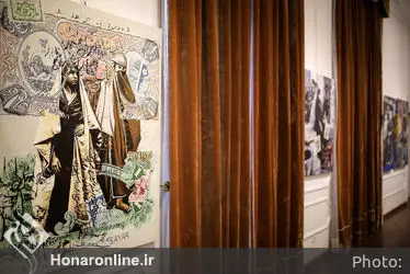 افتتاحیه نمایشگاه نقاشی های سروناز سلطانی در گالری موزه هنرهای زیبا