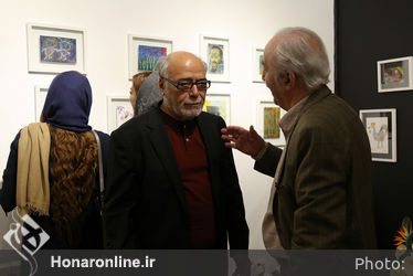 نمایشگاه نقاشی های رضا بابک در موسسه هنری سکو