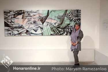 نمایشگاه آثار فاطمه بهمن سیاهمرد در گالری پروژه‌های آران