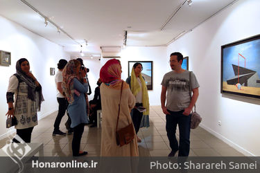 نمایشگاه نقاشی های سارای قاضی اسدالهی در گالری ویستا