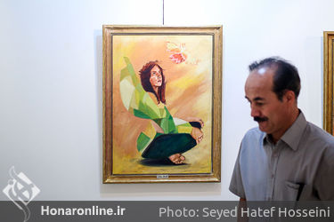 نمایشگاه نقاشی زیبا بیک محمدلو در گالری هفت ثمر