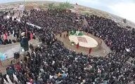 آیین‌های ٤٠٠ ساله عزاداری در روستای فدیشه نیشابور / از اجرای بزرگترین تعزیه‌خوانی کشور تا علم‌گردانی