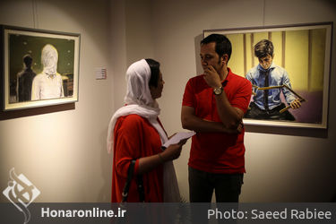 نمایشگاه نقاشی مسعود سعدالدین در گالری دیلمان