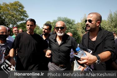 مراسم تشییع و خاکسپاری پیکر « امین تارخ »