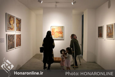 افتتاحیه نمایشگاه نقاشی الهام طاهایی در گالری سایه