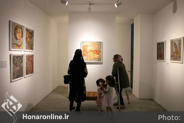 افتتاحیه نمایشگاه نقاشی الهام طاهایی در گالری سایه