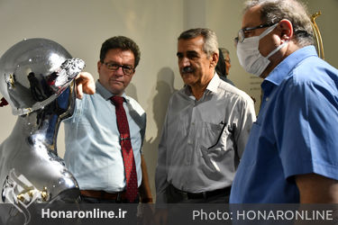  نمایشگاه مجسمه‌های قدرت الله عاقلی در گالری اعتماد