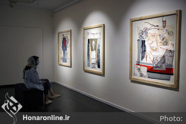 نمایشگاه آثار ازم طباطبایی در گالری فرمانفرما