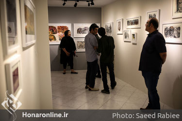 نمایشگاه نقاشی‌های مهدی عربی در گالری نیان