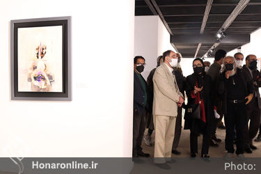افتتاحیه نمایشگاه آثار مهدی سحابی در موزه هنرهای معاصر تهران