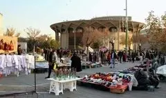 ساماندهی دستفروشان محدوده تئاتر شهر از هفته‌ آینده