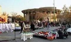 ساماندهی دستفروشان محدوده تئاتر شهر از هفته‌ آینده