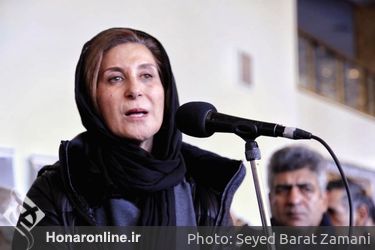تشییع پیکر زنده‌یاد شهلا ریاحی از تالار وحدت