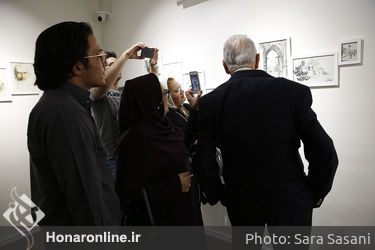 نمایشگاه آثار جهانگیر درویش در گالری فرمانفرما