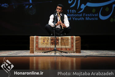 اجرای موسیقی مازندران در روز پانزدهم جشنواره ملی موسیقی جوان در تالار رودکی