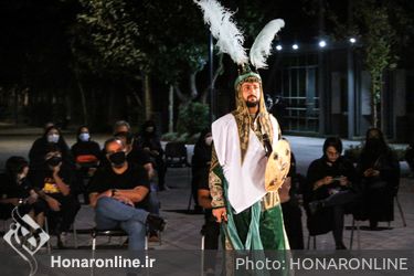 مجلس تعزیه خوانی حسینی در پهنه رودکی (۲)