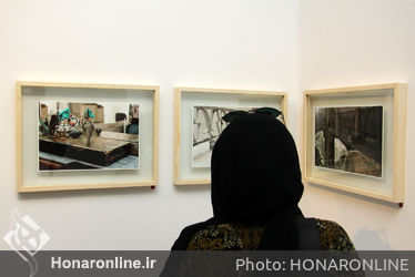 نمایشگاه آثار سحر مختاری در پلتفرم سه