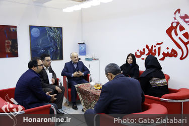 غرفه هنرآنلاین در چهارمین روز بیست و سومین نمایشگاه مطبوعات (1)