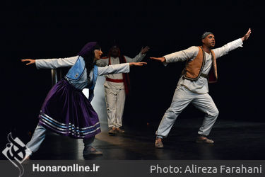 نمایش "چل گیس"در تالار چهارسو تئاتر شهر