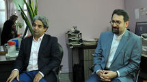 دیدار سید مجتبی حسینی از هنرآنلاین به مناسبت روز خبرنگار