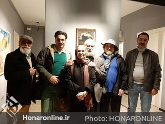 نمایشگاه آثار ابراهیم اکبری گرَز در گالری ایده