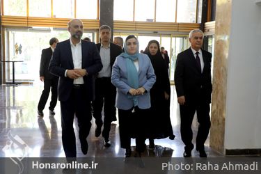دیدار وزیر فرهنگ و ارشاد اسلامی با وزیر فرهنگ تاجیکستان در تالار وحدت 