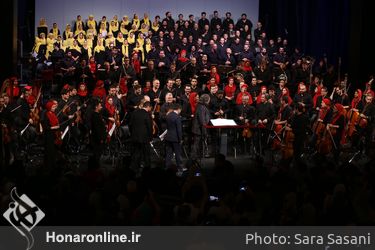 کنسرت مشترک ارکستر سمفونیک تهران و ارسکتر فستیوال راونا به رهبری ریکاردو موتی در تالار وحدت