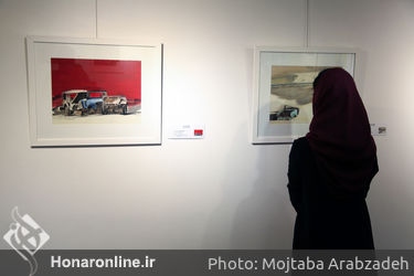 نمایشگاه نقاشی های مهدی سحابی در گالری سیحون