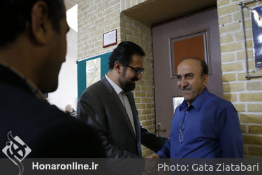 بازدید سید محمد مجتبی حسینی از هنرستان موسیقی پسران 