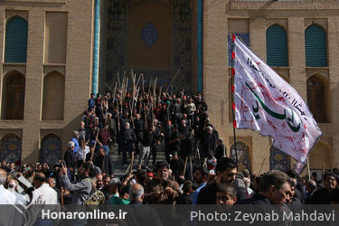 مراسم سنتی مذهبی قالیشویان در مشهد اردهال کاشان