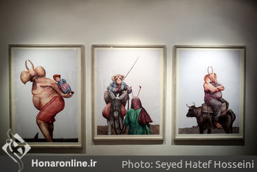 نمایشگاه نقاشی کیان وطن در گالری هما